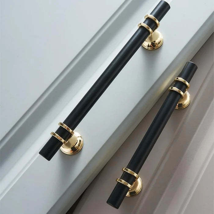 Black Zinc Alloy Drawer Pulls -Homdiy