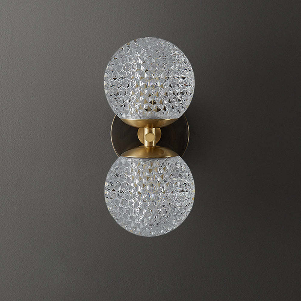 Luxury Copper Globe Wall Lamp -Homdiy