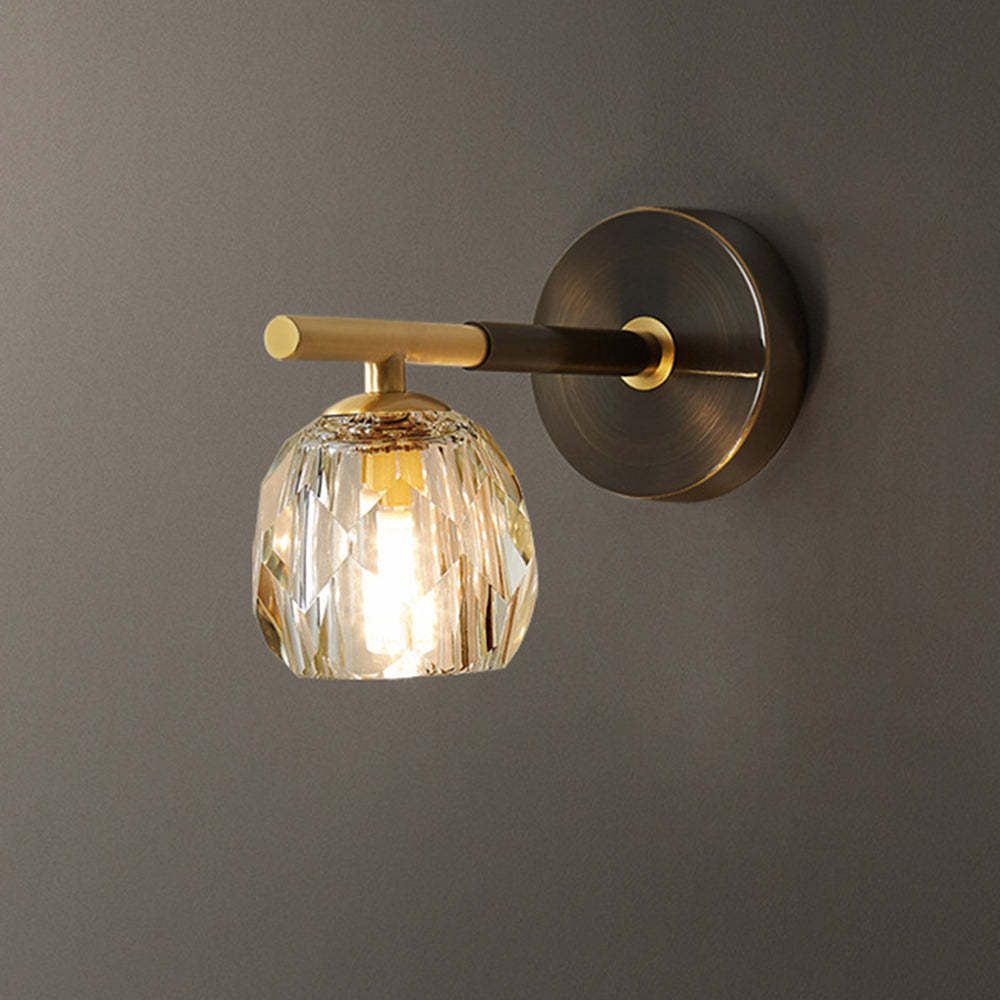 Luxury Copper Globe Wall Lamp -Homdiy