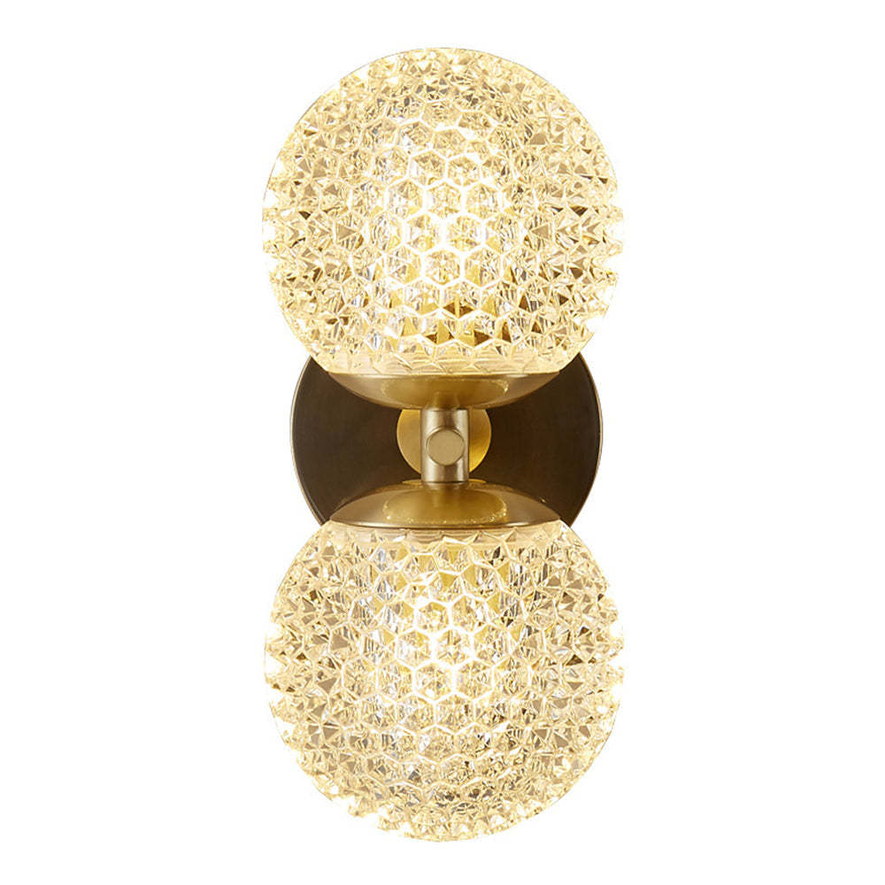 Luxury Copper Globe Wall Lamp -Homdiy