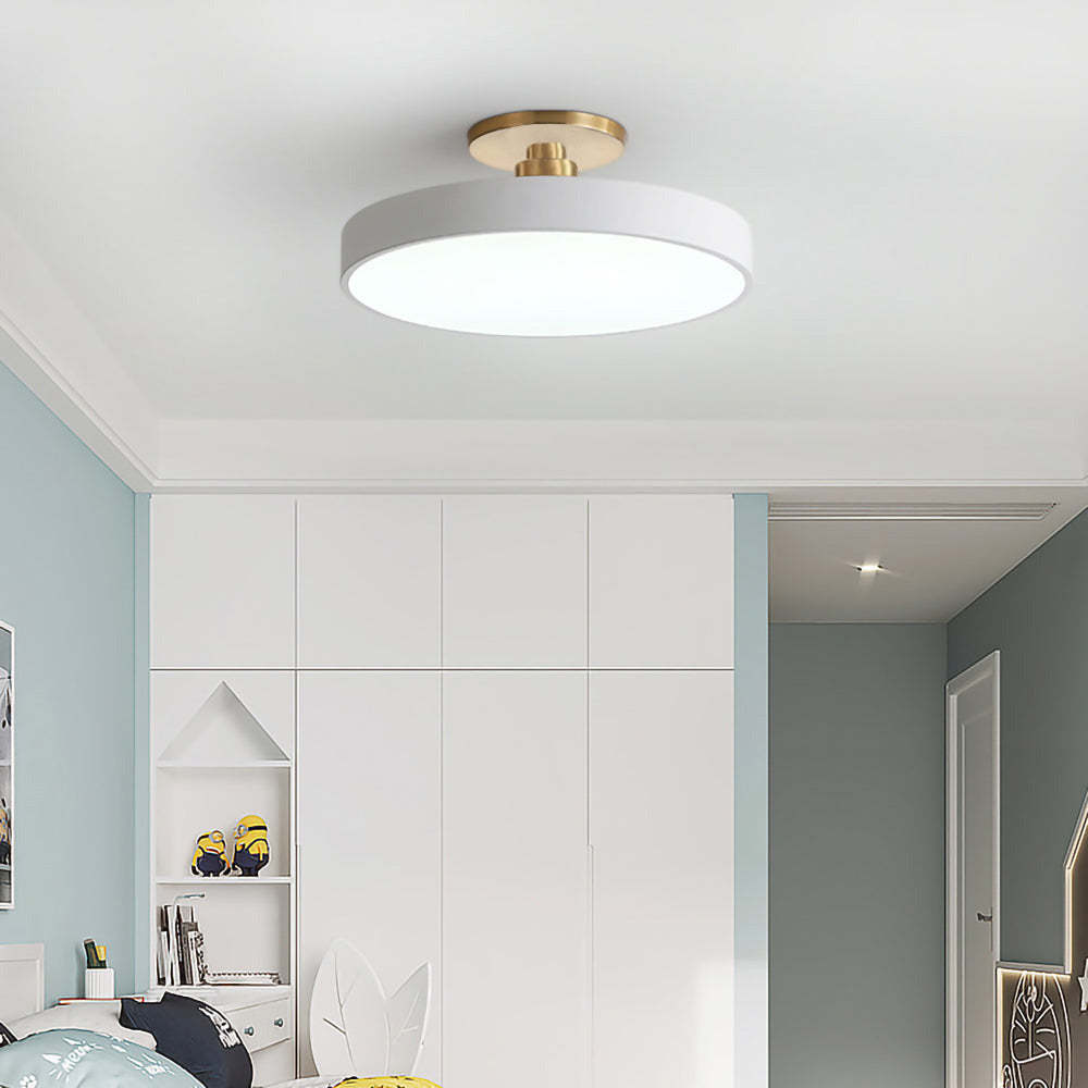 Macaron LED Flush Mount Ceiling Light For Bedroom -Homdiy