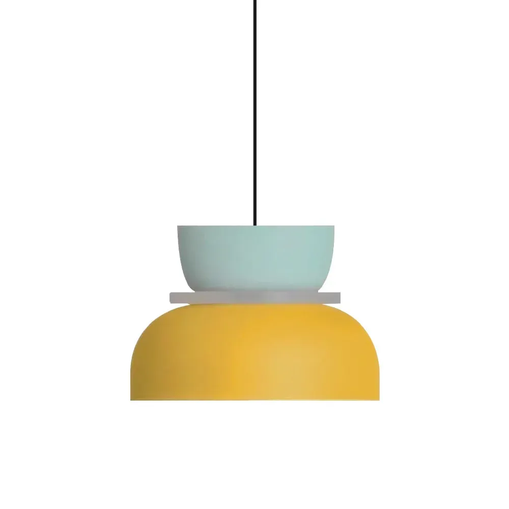 Simple Nordic Metal Colorful Dining Room Pendant Light