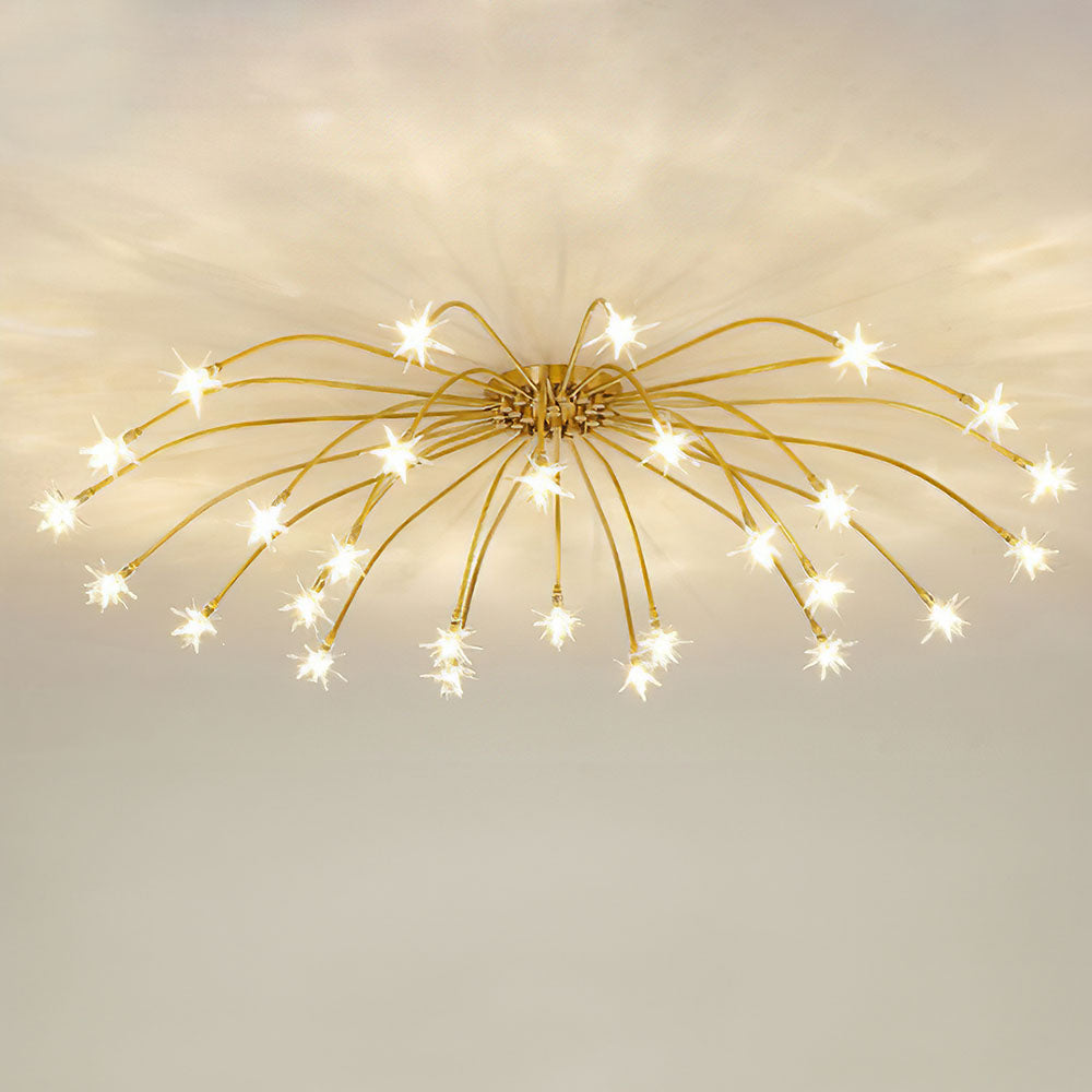 Nordic Art Creative Gypsophila Ceiling Lamps For Living Room -Homdiy