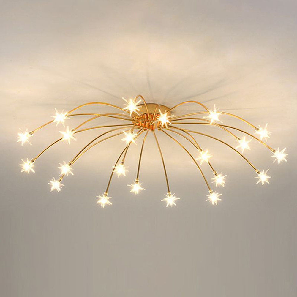 Nordic Art Creative Gypsophila Ceiling Lamps For Living Room -Homdiy