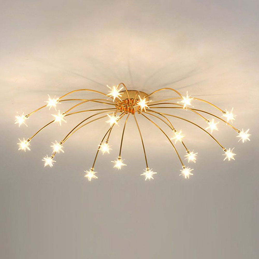 Nordic Art Creative Gypsophila Ceiling Lamps For Living Room -Homdiy