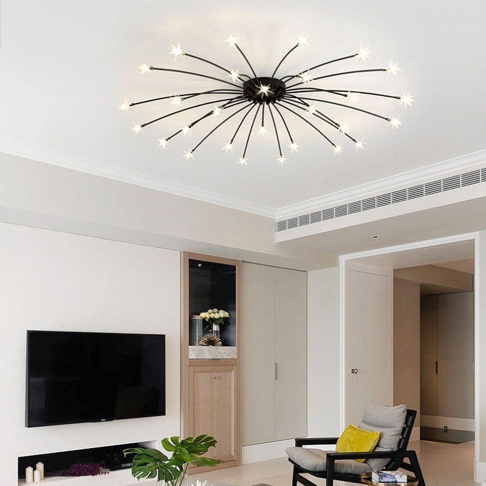 Nordic Art Creative Gypsophila Ceiling Lamps For Living Room -Homdiy