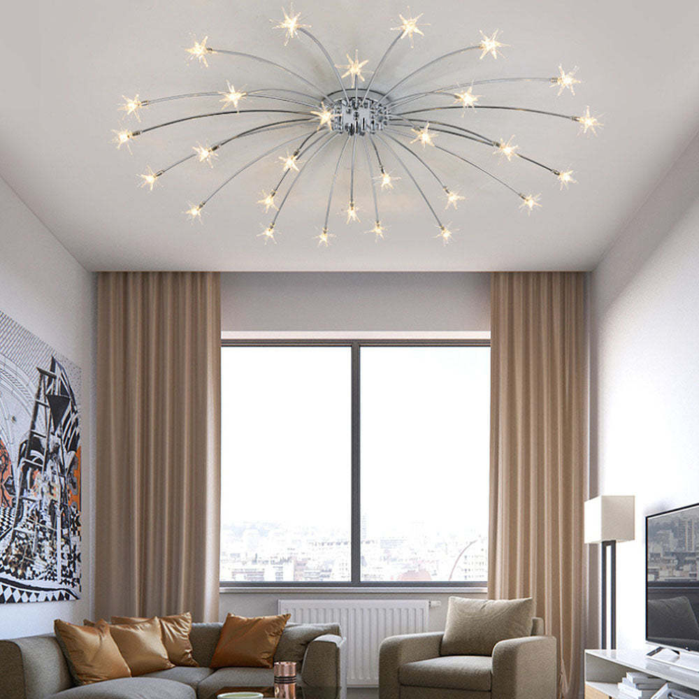 Nordic Art Creative Gypsophila Ceiling Lamps For Living Room -Homdiy
