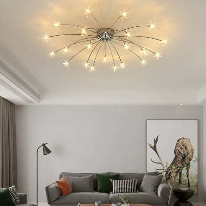 Nordic Art Creative Gypsophila Ceiling Lamps For Living Room -Homdiy