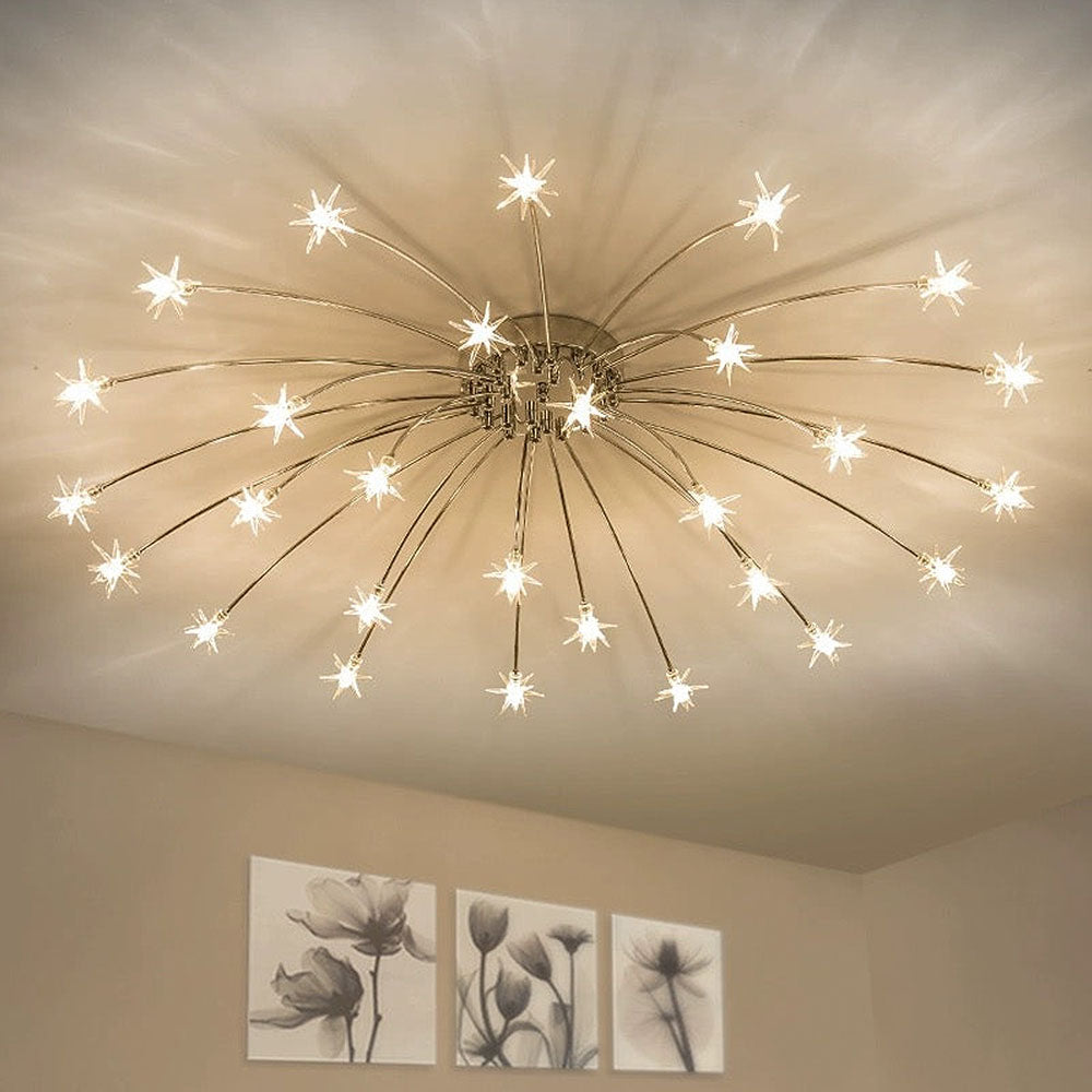 Nordic Art Creative Gypsophila Ceiling Lamps For Living Room -Homdiy