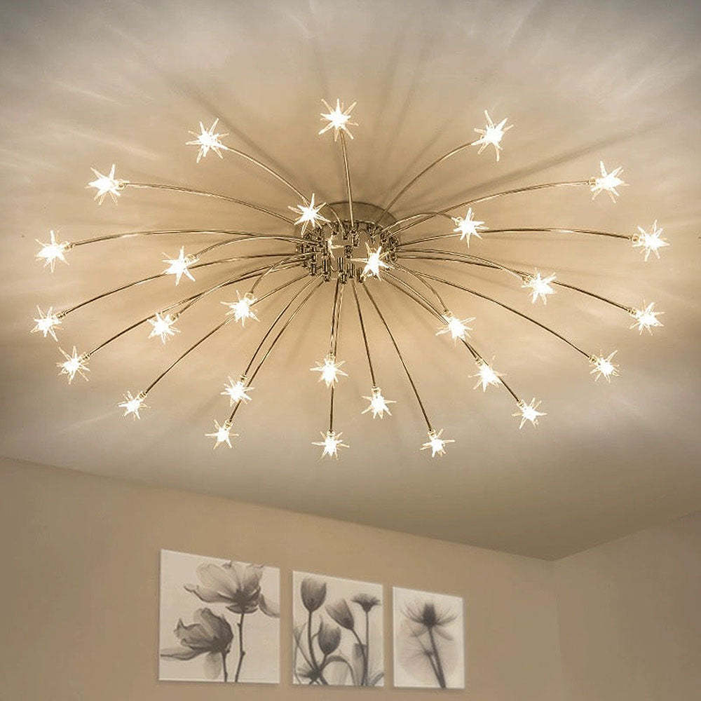 Nordic Art Creative Gypsophila Ceiling Lamps For Living Room -Homdiy