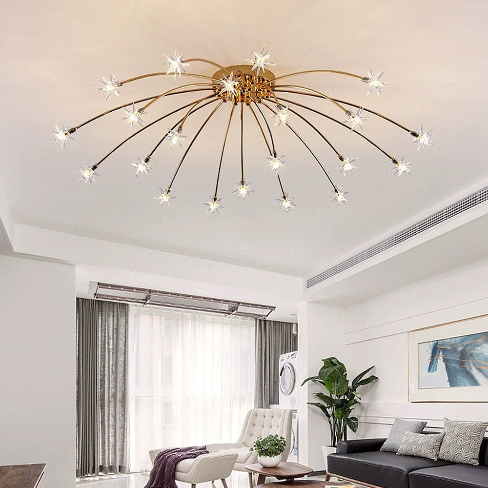 Nordic Art Creative Gypsophila Ceiling Lamps For Living Room -Homdiy
