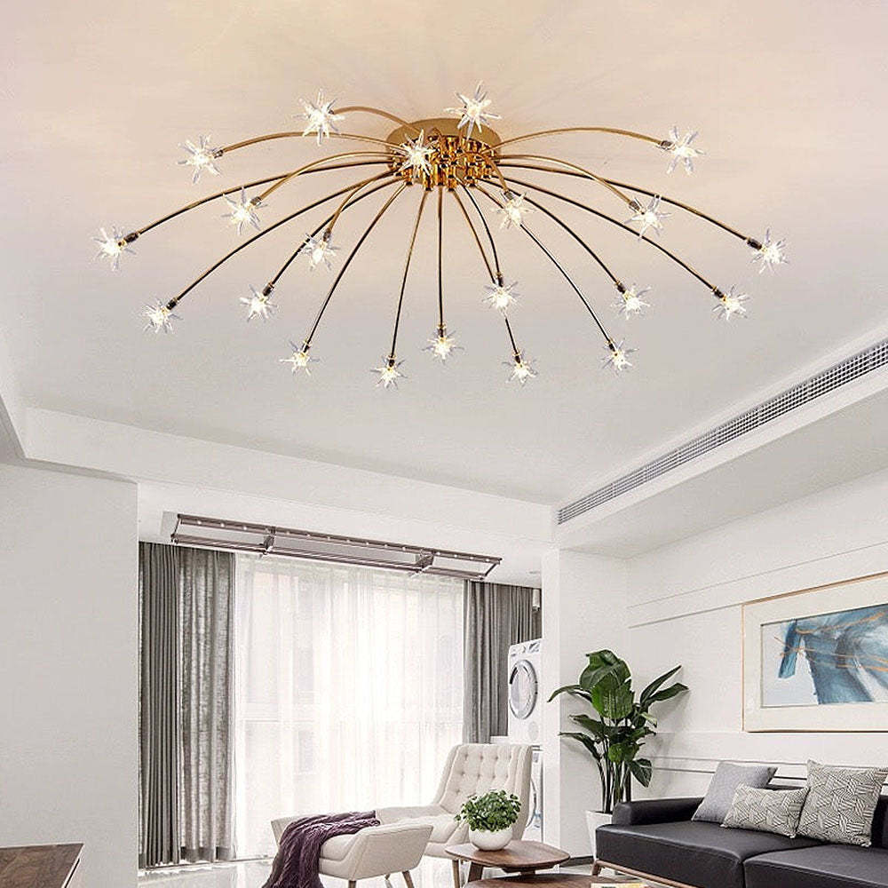 Nordic Art Creative Gypsophila Ceiling Lamps For Living Room -Homdiy