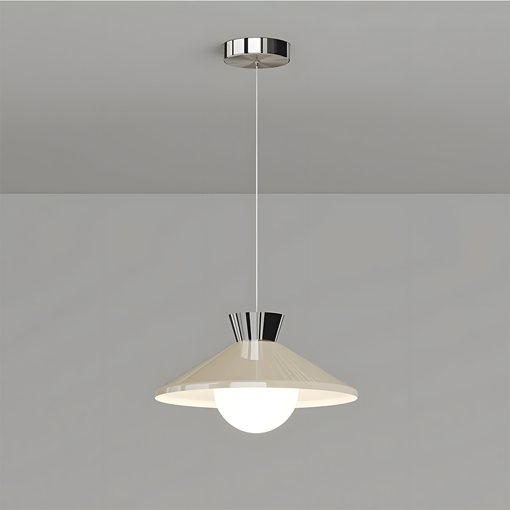 Iron and Glass Pendant Light Chandelier for Kitchen