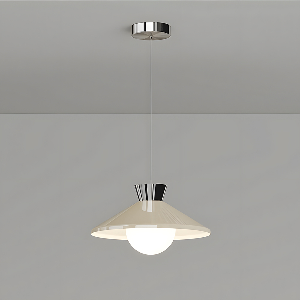 Iron and Glass Pendant Light Chandelier for Kitchen