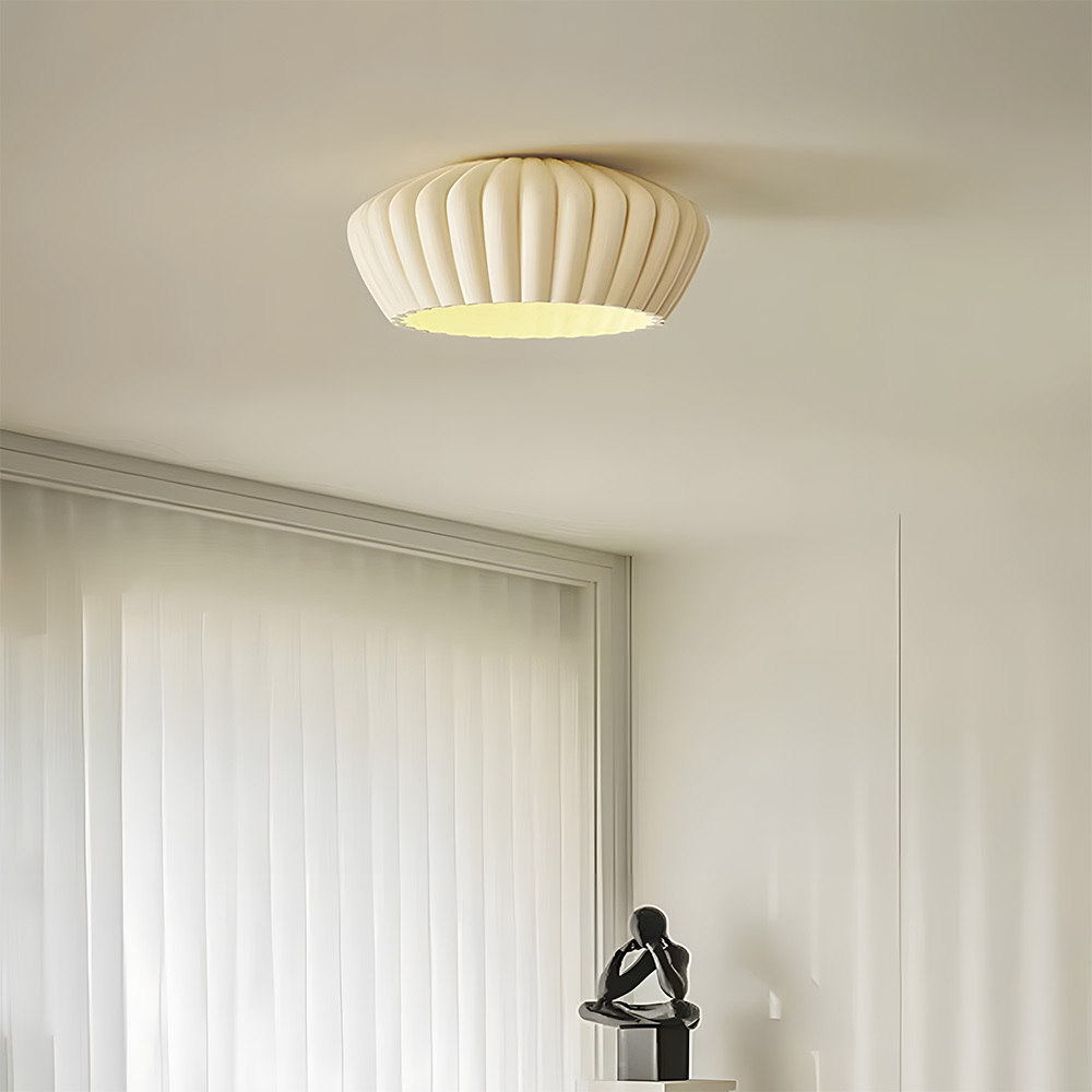 Nordic Cream Style Resin Hallway Ceiling Lights
