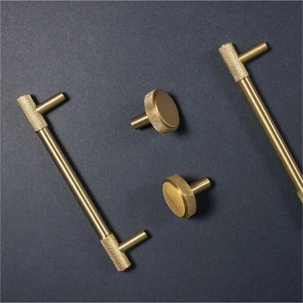 Gold Threaded Cabinet Handles -Homdiy