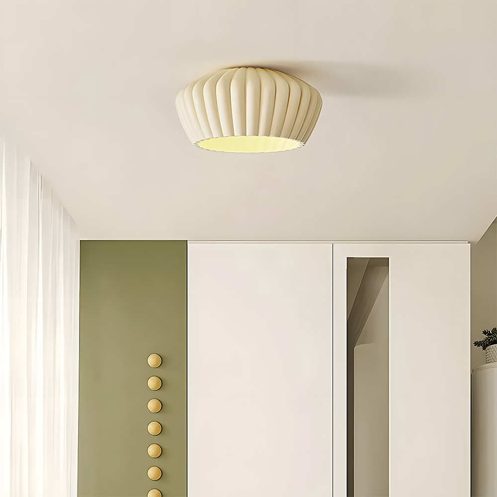 Nordic Cream Style Resin Hallway Ceiling Lights