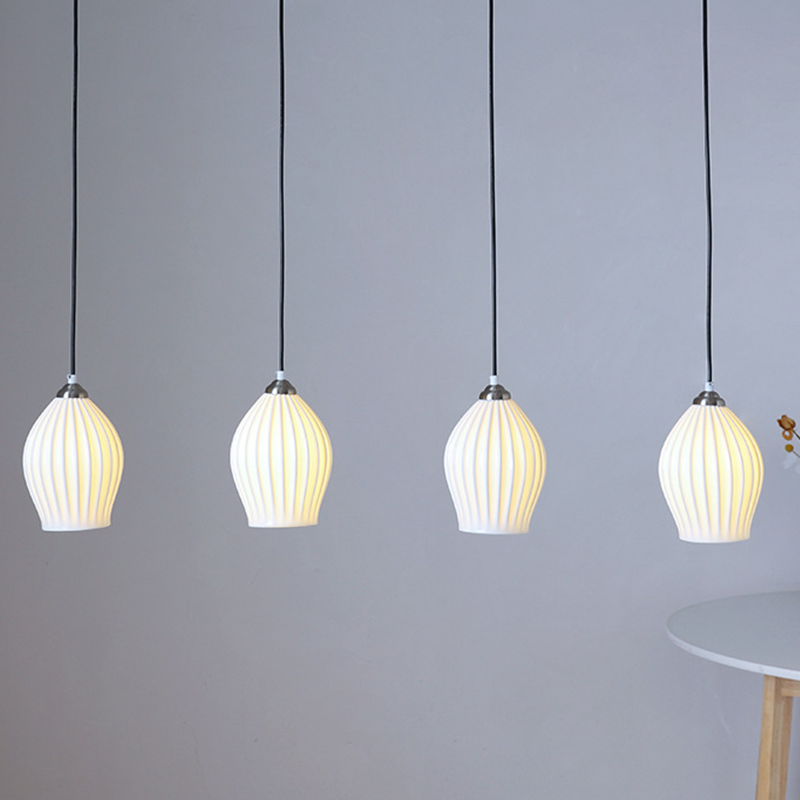 Vintage Post-modern Nordic Minimalist Ceramic Pendant Light -Homdiy