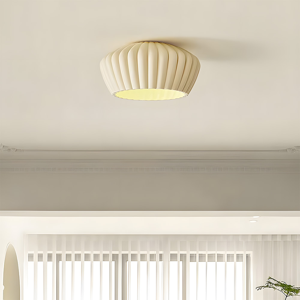 Nordic Cream Style Resin Hallway Ceiling Lights