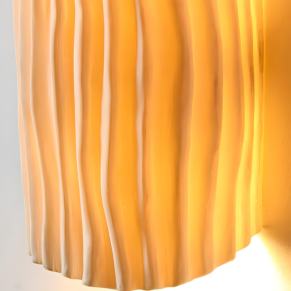 Modern Colorful Resin Bedroom Bedside Wall Lamp