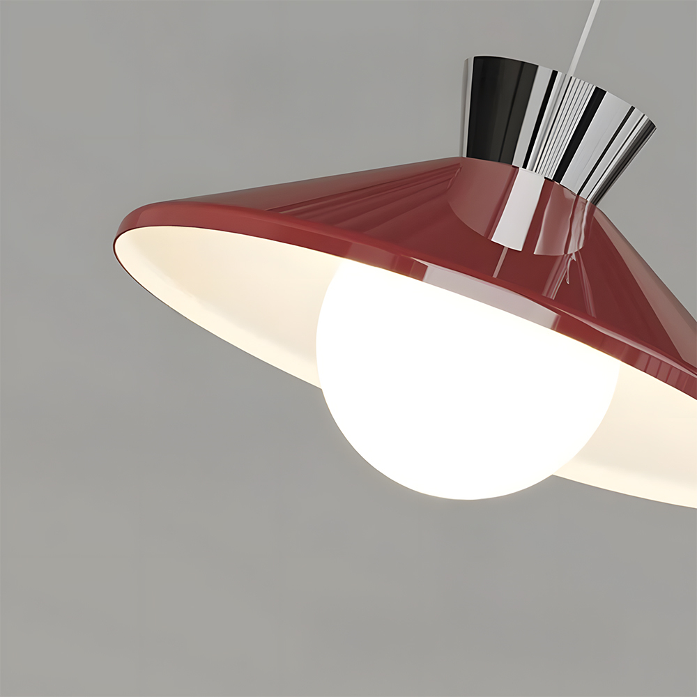 Iron and Glass Pendant Light Chandelier for Kitchen