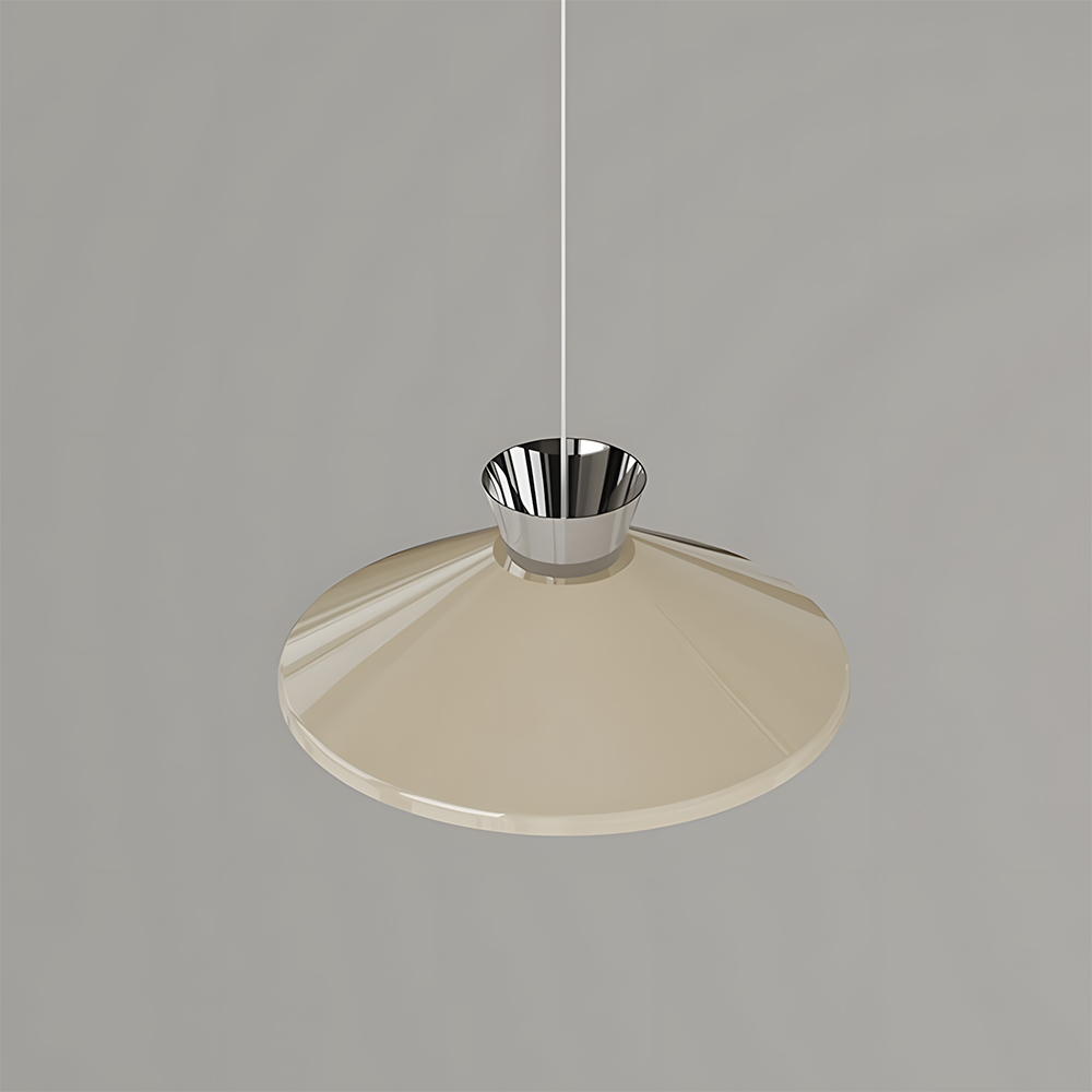 Iron and Glass Pendant Light Chandelier for Kitchen