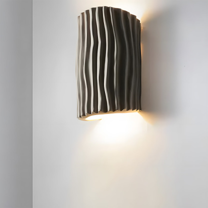 Modern Colorful Resin Bedroom Bedside Wall Lamp
