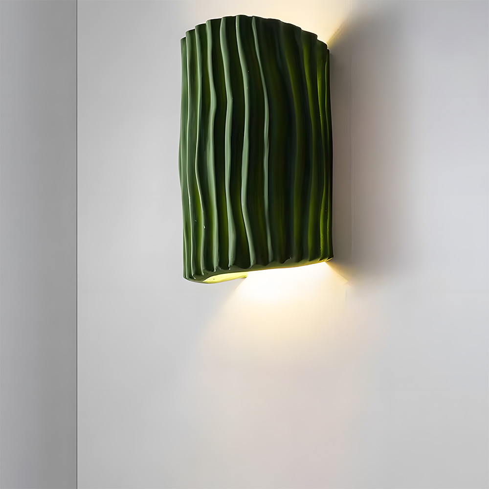 Modern Colorful Resin Bedroom Bedside Wall Lamp