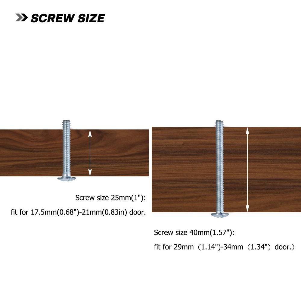 Flat Black Cabinet Bar Handles for Kitchen -Homdiy