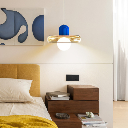 Memphis Cream Macaron Pendant Light