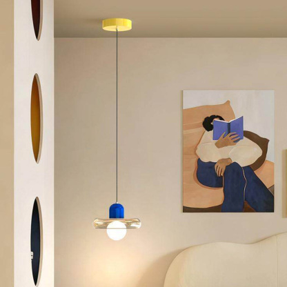 Memphis Cream Macaron Pendant Light