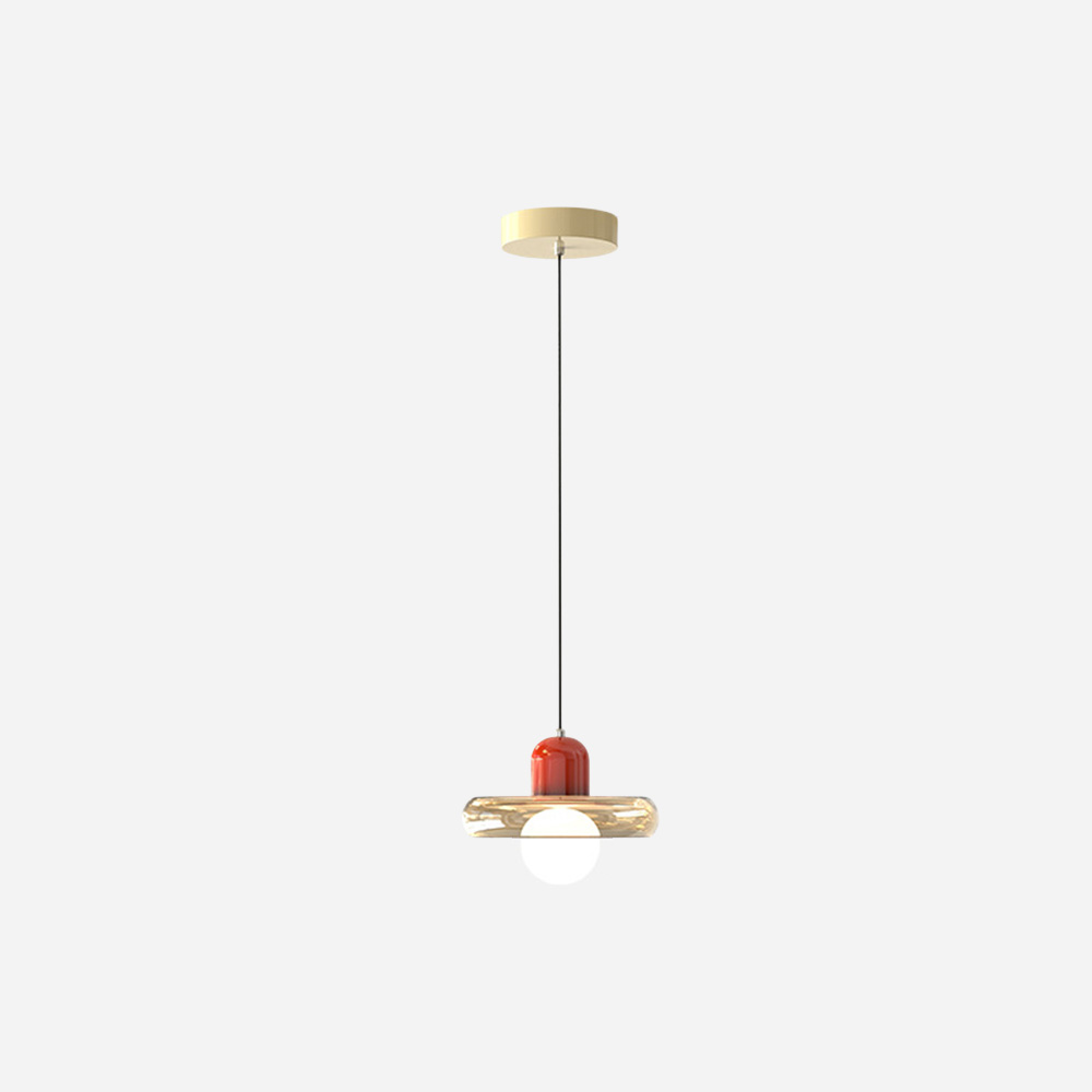 Memphis Cream Macaron Pendant Light