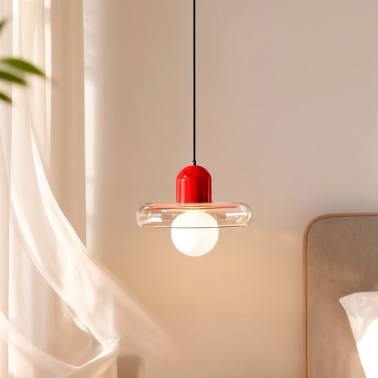 Memphis Cream Macaron Pendant Light