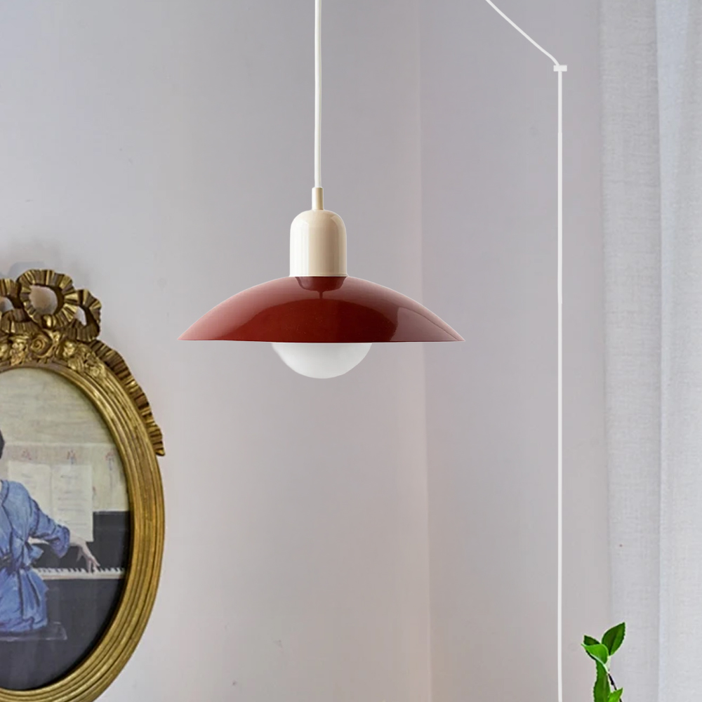 Mid Century Plug-in Bauhaus Dining Room Pendant Light