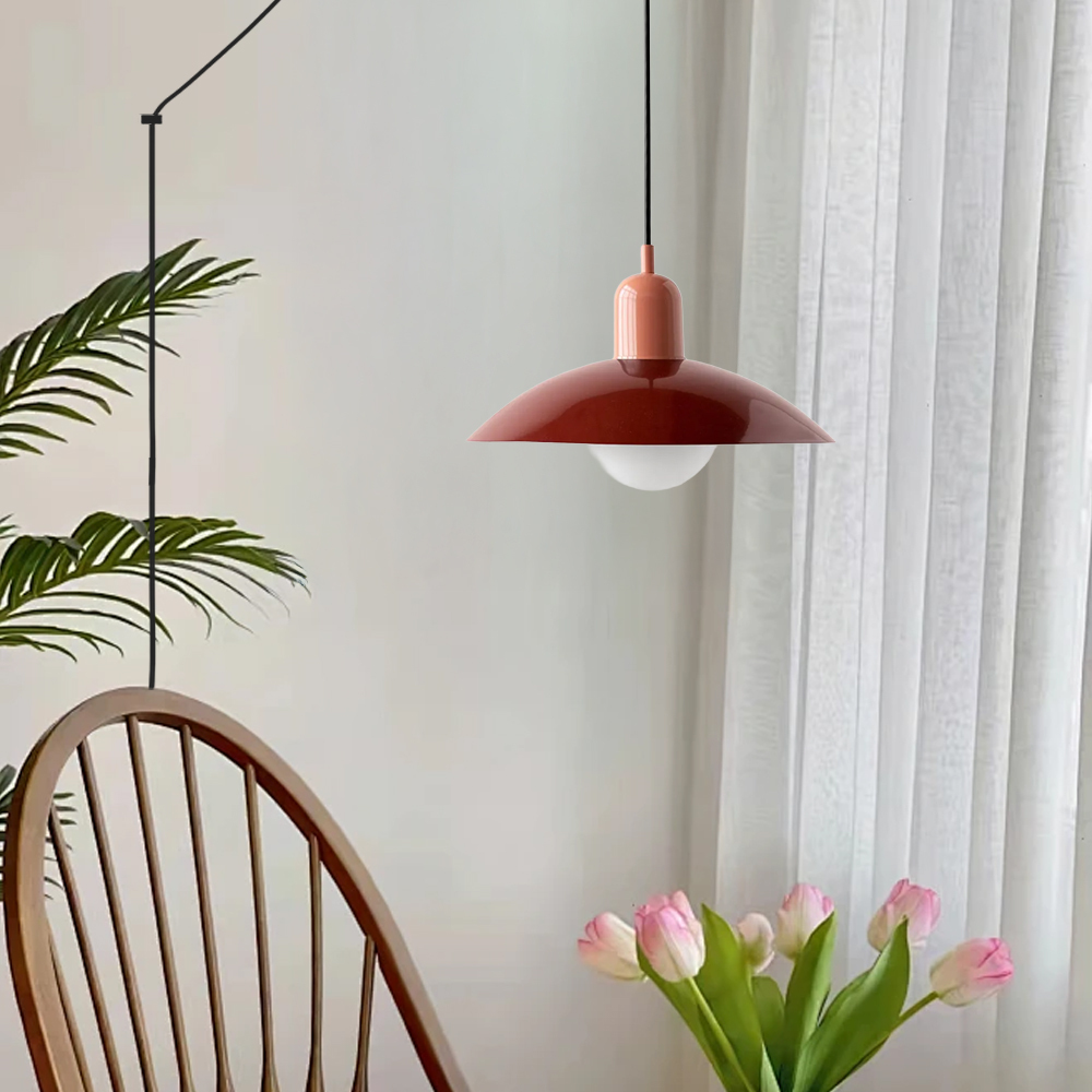 Mid Century Plug-in Bauhaus Dining Room Pendant Light