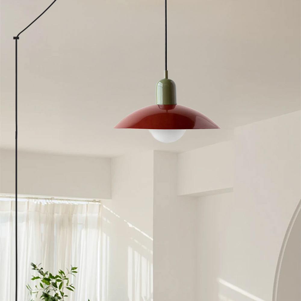 Mid Century Plug-in Bauhaus Dining Room Pendant Light