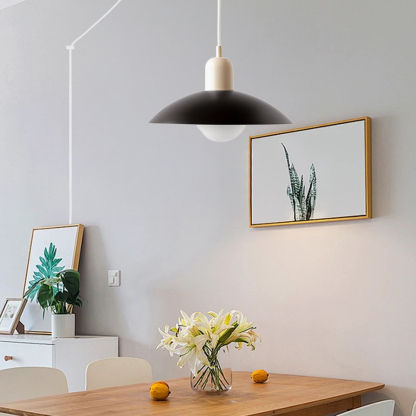 Mid Century Plug-in Bauhaus Dining Room Pendant Light