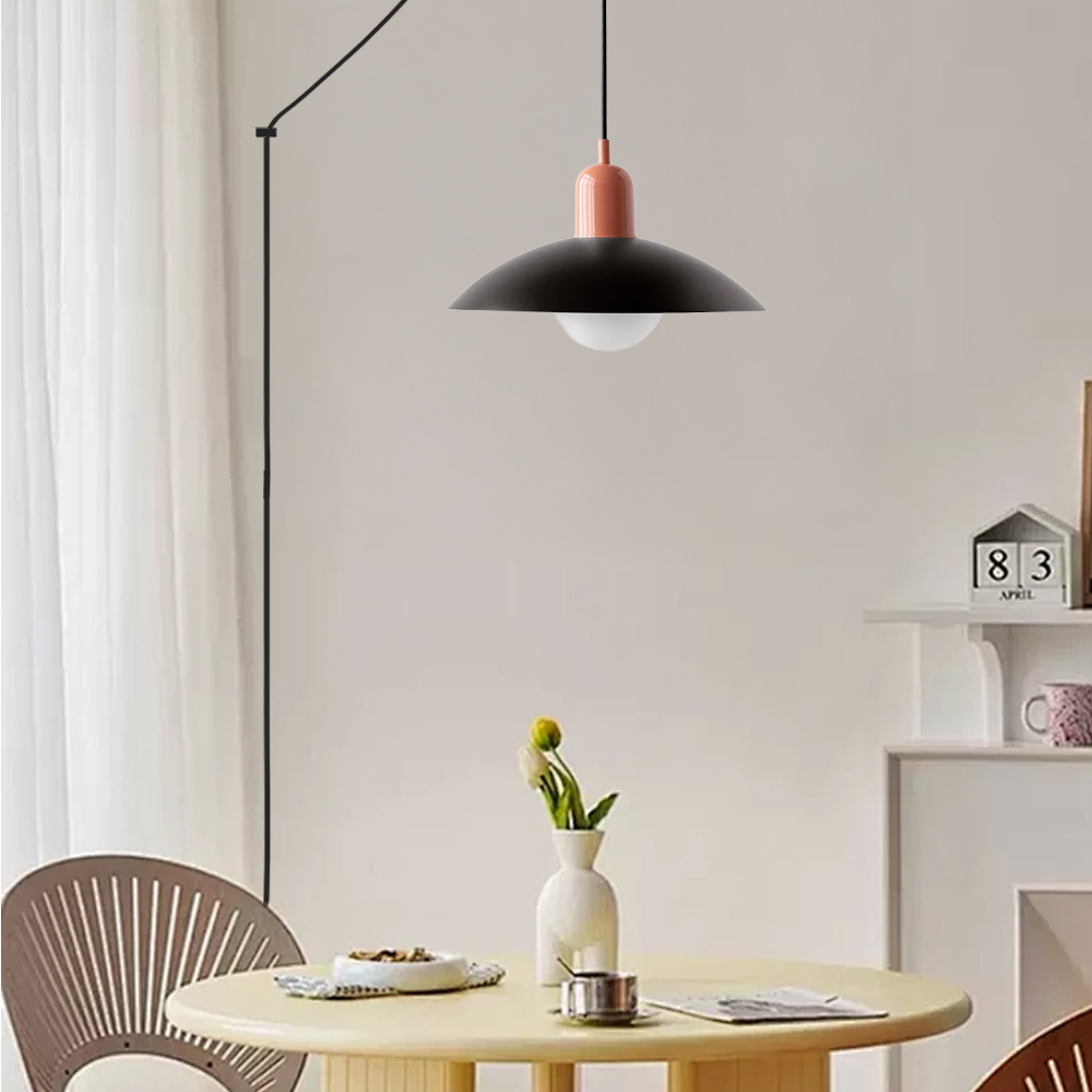 Mid Century Plug-in Bauhaus Dining Room Pendant Light