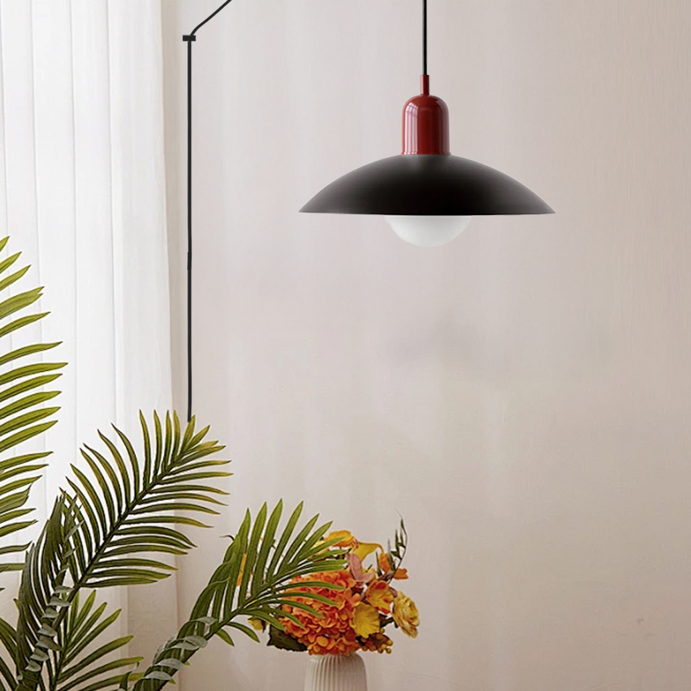 Mid Century Plug-in Bauhaus Dining Room Pendant Light