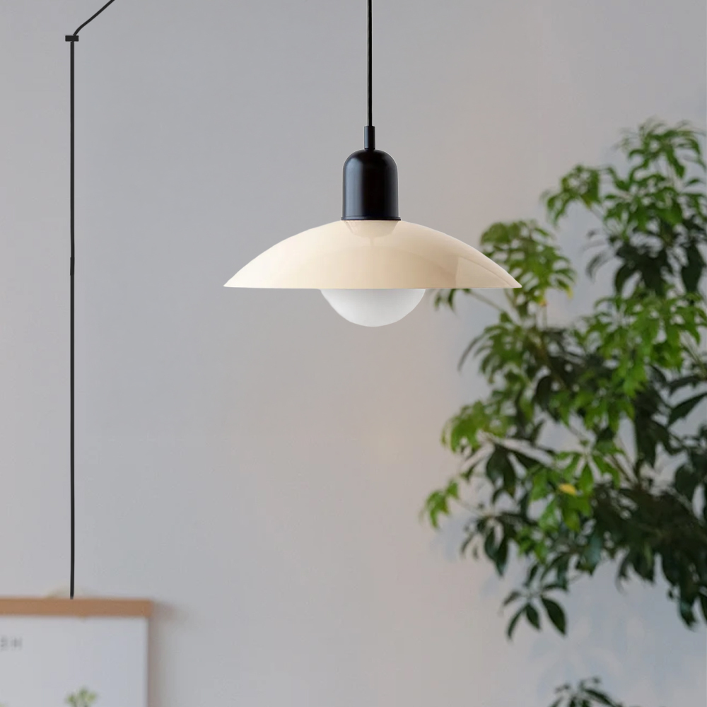 Mid Century Plug-in Bauhaus Dining Room Pendant Light
