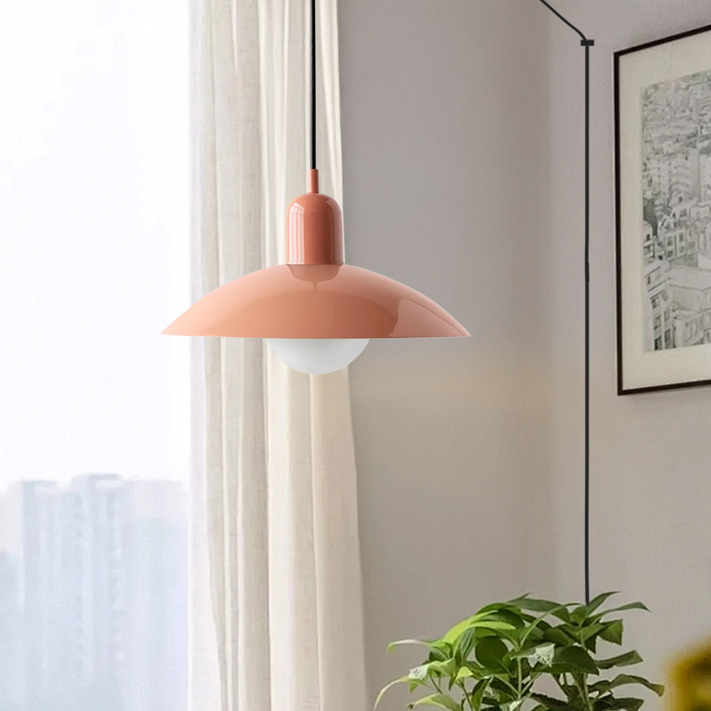 Mid Century Plug-in Bauhaus Dining Room Pendant Light