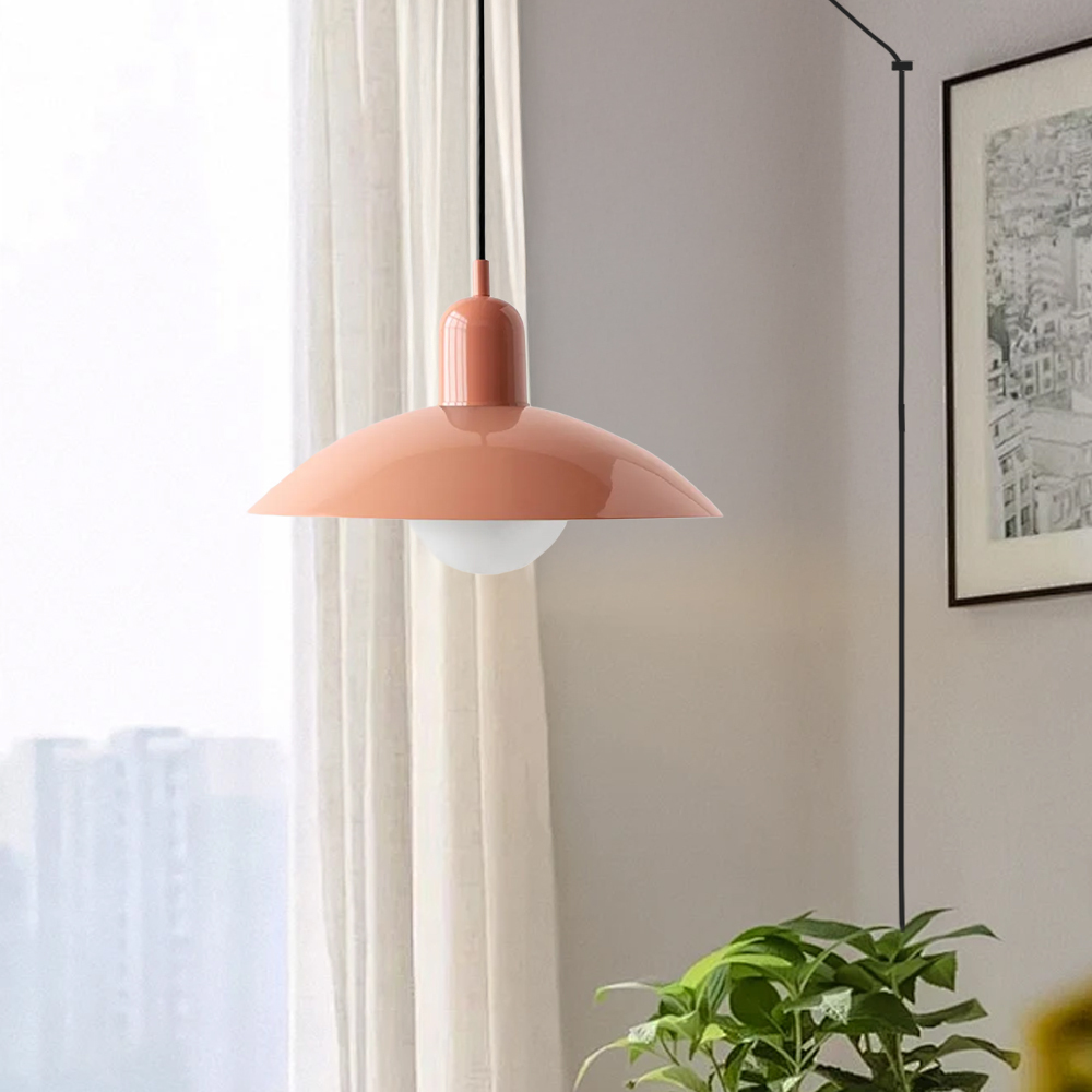 Mid Century Plug-in Bauhaus Dining Room Pendant Light