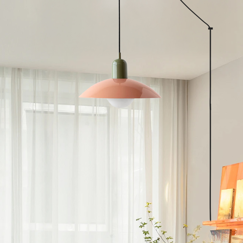 Mid Century Plug-in Bauhaus Dining Room Pendant Light