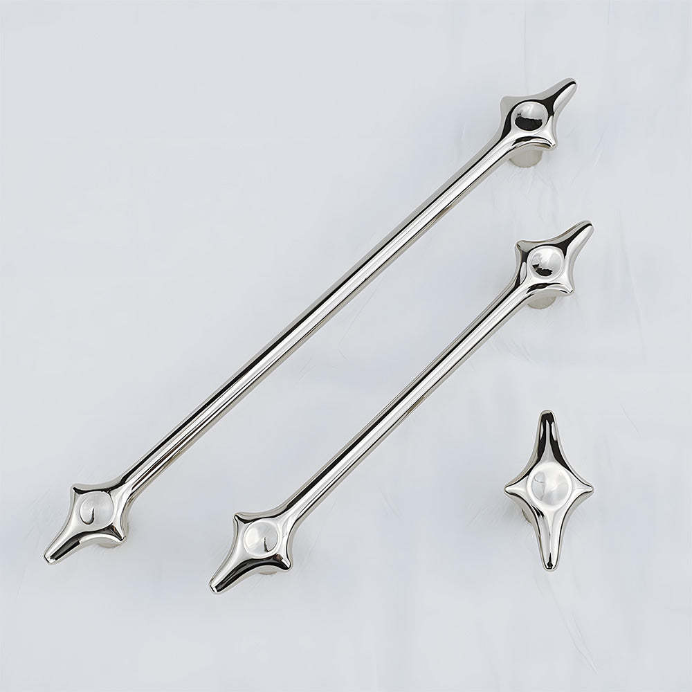 Mid-Century Starburst Cabinet Pulls & Knobs