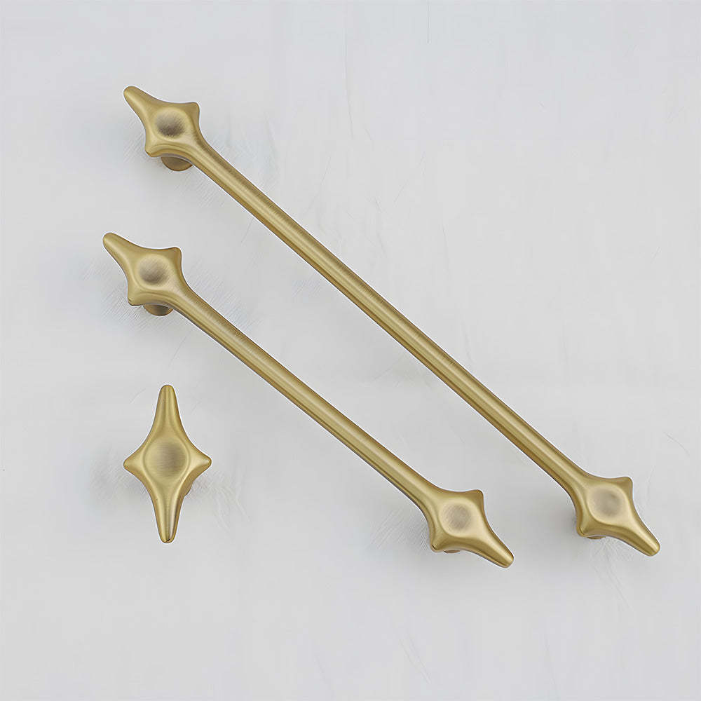 Mid-Century Starburst Cabinet Pulls & Knobs