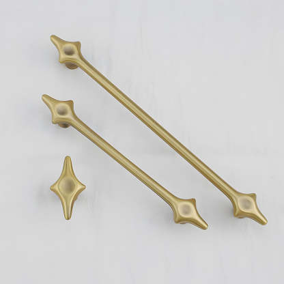 Mid-Century Starburst Cabinet Pulls & Knobs