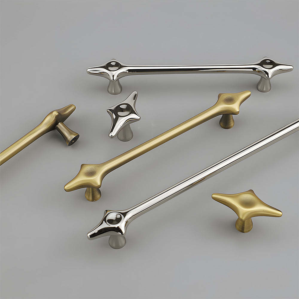 Mid-Century Starburst Cabinet Pulls & Knobs