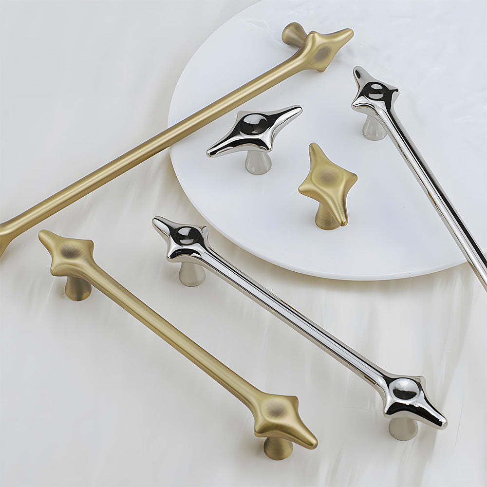 Mid-Century Starburst Cabinet Pulls & Knobs