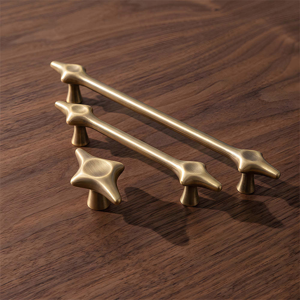 Mid-Century Starburst Cabinet Pulls & Knobs