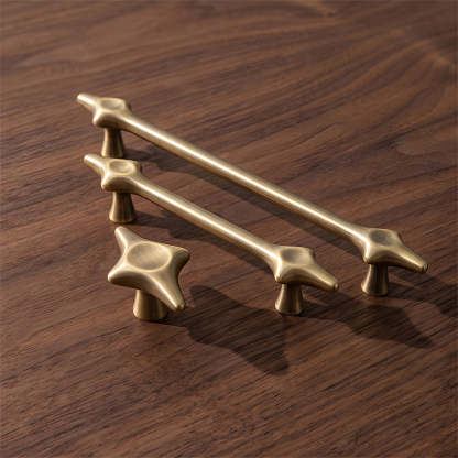 Mid-Century Starburst Cabinet Pulls & Knobs